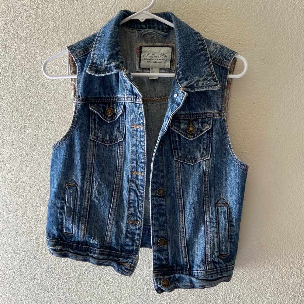 Small Jean Vest